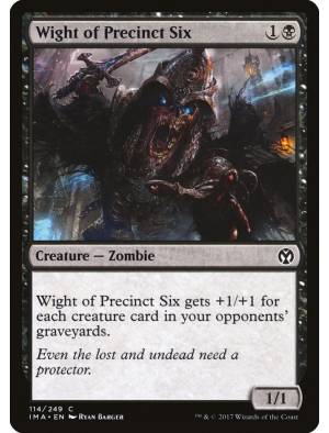 (Foil) Monstro da Jurisdição Seis / Wight of Precinct Six