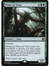 (Foil) Titã Primordial / Primeval Titan