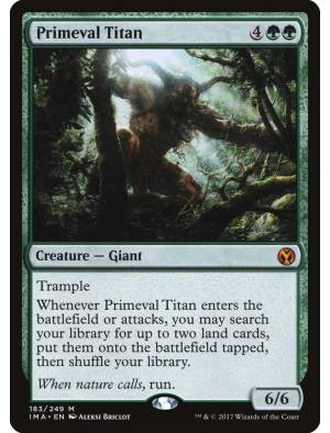 (Foil) Titã Primordial / Primeval Titan