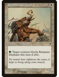 Elefante Exuberante / Rampant Elephant