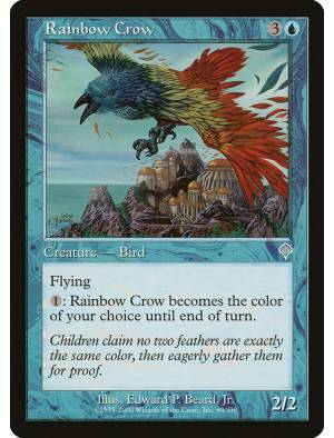 Corvo do Arco-Íris / Rainbow Crow
