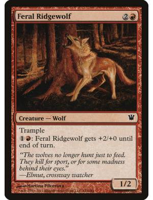 Lobo da Cordilheira Feroz / Feral Ridgewolf