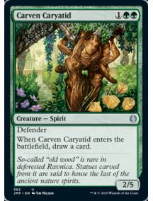 Cariátide Esculpida / Carven Caryatid