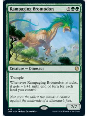 Rampaging Brontodon