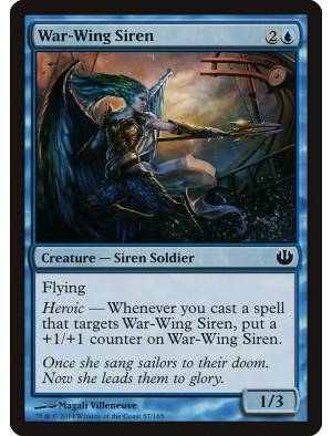 (Foil) Sirena Asa-de-guerra / War-Wing Siren