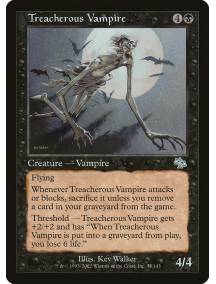 Vampiro Traiçoeiro / Treacherous Vampire