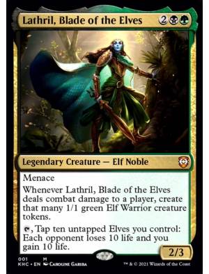 (Foil) Lathril, Espada dos Elfos / Lathril, Blade of the Elves