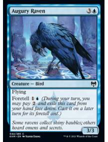 (Foil) Corvo do Augúrio / Augury Raven