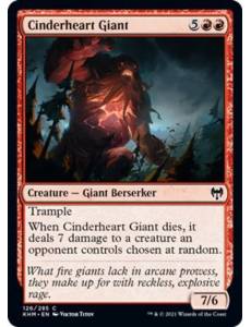 Gigante do Coração Ardente / Cinderheart Giant