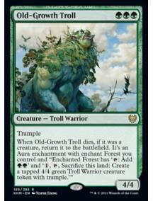 (Foil) Trol Vetusto / Old-Growth Troll