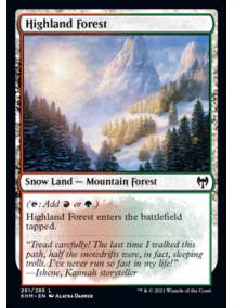 (Foil) Floresta das Terras Altas / Highland Forest