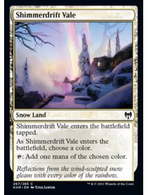 (Foil) Vale do Gelo Cintilante / Shimmerdrift Vale