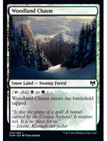(Foil) Abismo da Floresta / Woodland Chasm