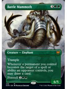 (Foil) Mamute de Batalha / Battle Mammoth