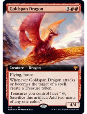 (Foil) Dragão da Ponte Dourada / Goldspan Dragon