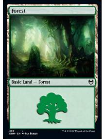 (Foil) Floresta (#398) / Forest (#398)