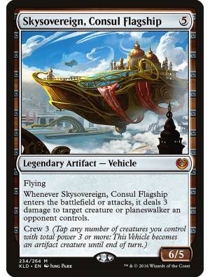 (Foil) Soberana Celeste, Capitânia do Cônsul / Skysovereign, Consul Flagship