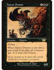 Demônio Fulminante / Havoc Demon