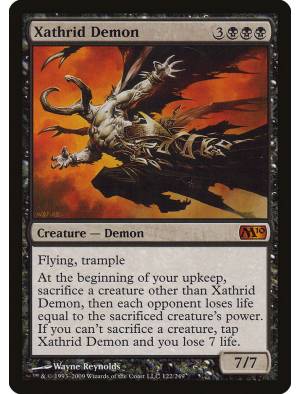 (Foil) Demônio de Xathrid / Xathrid Demon