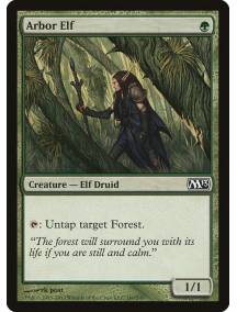 (Foil) Elfo do Arvoredo / Arbor Elf