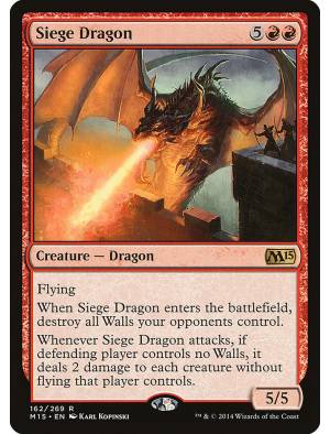 (Foil) Dragão de Cerco / Siege Dragon