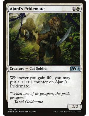 Companheiro de Bando de Ajani / Ajani's Pridemate