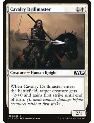 (Foil) Mestre de Exercícios da Cavalaria / Cavalry Drillmaster