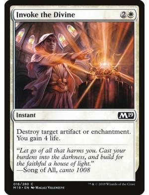 (Foil) Invocar o Divino / Invoke the Divine