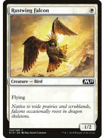 (Foil) Falcão da Asa Rubiginosa / Rustwing Falcon