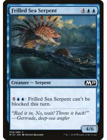 (Foil) Serpente do Mar Franjada / Frilled Sea Serpent