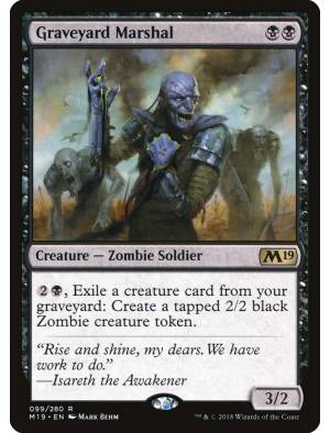 (Foil) Marechal do Cemitério / Graveyard Marshal