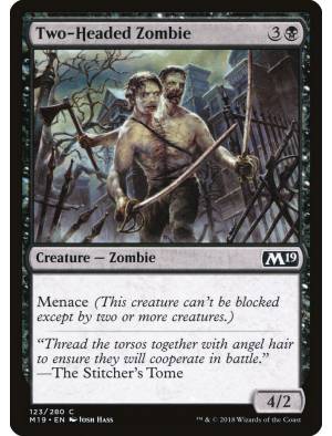 (Foil) Zumbi de Duas Cabeças / Two-Headed Zombie