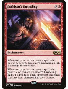 (Foil) Ruptura de Sarkhan / Sarkhan's Unsealing