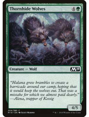 (Foil) Lobos Pelespinho / Thornhide Wolves