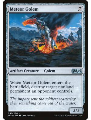 Golem Meteórico / Meteor Golem