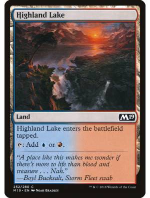 (Foil) Lago Montanhês / Highland Lake