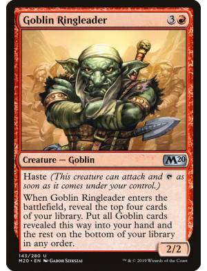 (Foil) Líder Revolucionário Goblin / Goblin Ringleader