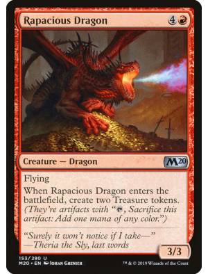 (Foil) Dragão Edaz / Rapacious Dragon