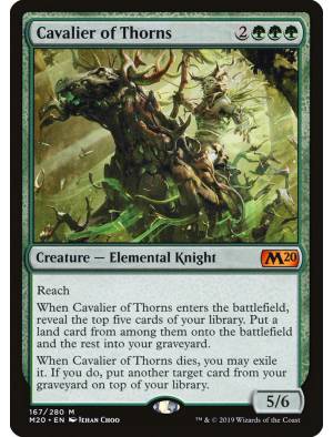 (Foil) Cavaleiro dos Espinhos / Cavalier of Thorns