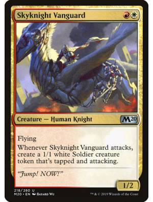 (Foil) Vanguarda de Cavaleiros Celestes / Skyknight Vanguard
