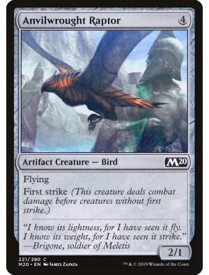 (Foil) Raptor Forjado na Bigorna / Anvilwrought Raptor