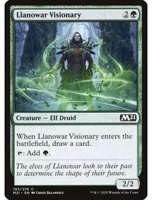 Visionário de Llanowar / Llanowar Visionary