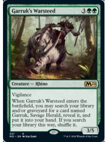 Montaria de Guerra de Garruk / Garruk's Warsteed