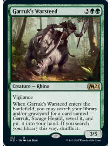 Montaria de Guerra de Garruk / Garruk's Warsteed