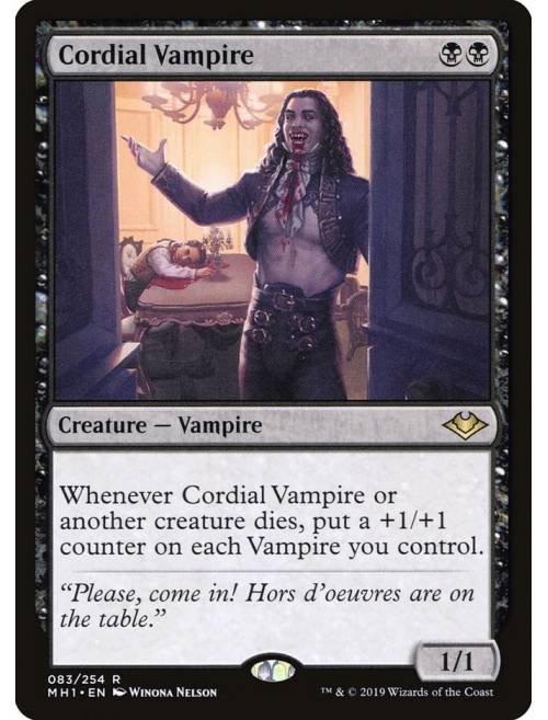 Vampiro Cordial / Cordial Vampire - Magic Domain - Mais de 10 anos de  credibilidade no mercado de Card Games