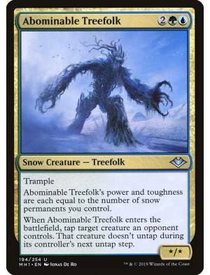 Ent Abominável / Abominable Treefolk