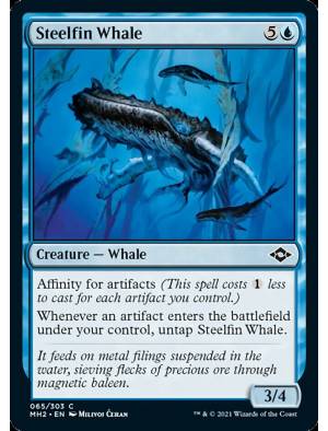 (Foil) Baleia Barbatana-de-aço / Steelfin Whale