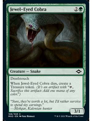 Naja Olho-de-joia / Jewel-Eyed Cobra