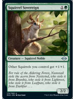 (Foil) Soberano Esquilo / Squirrel Sovereign