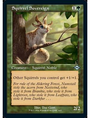 (Foil) Soberano Esquilo / Squirrel Sovereign